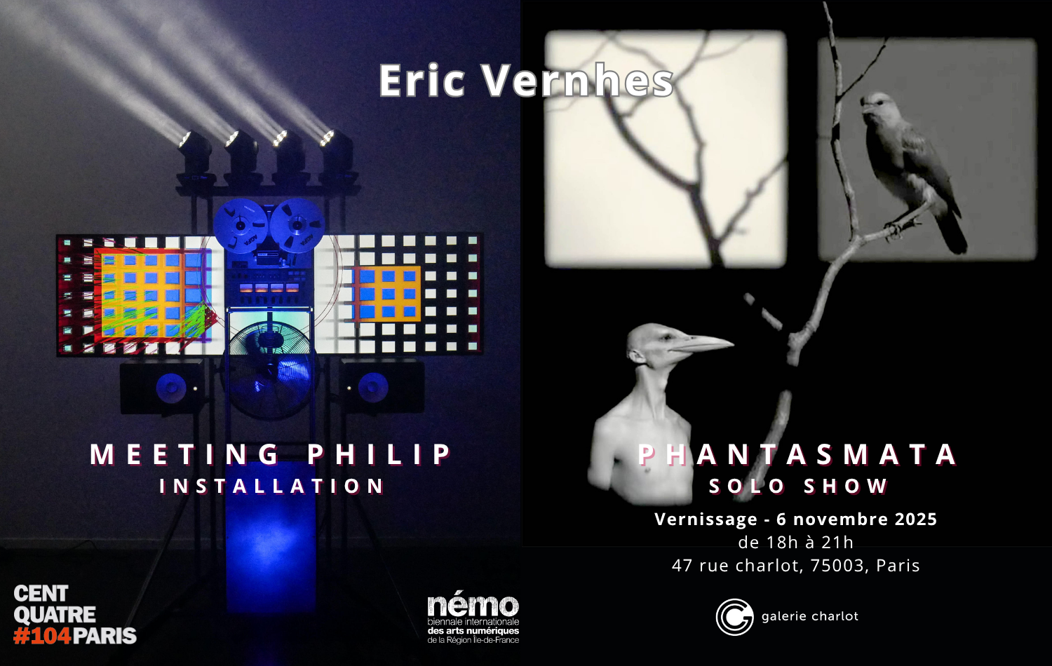 Phantasmata  - Exhibition from 11/06/2025 to 01/17/2026 @ Galerie Charlot